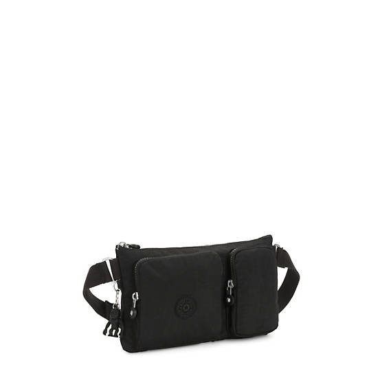 Kipling Presto Up Waist Bags Black Noir | CA 1014BE